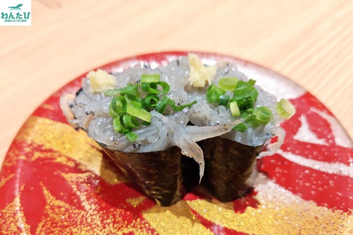 すし辰の生しらす軍艦