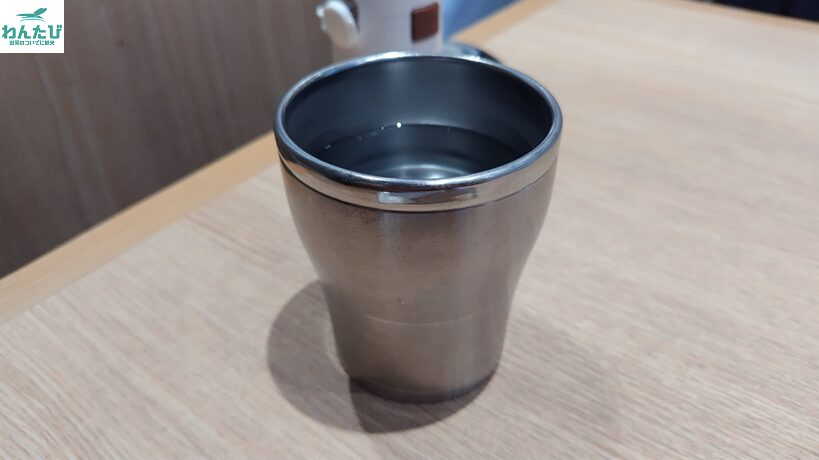 象印食堂のお冷