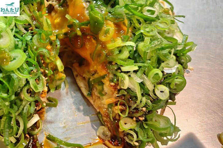 ねぎ庵月見ねぎ庵スペシャル断面