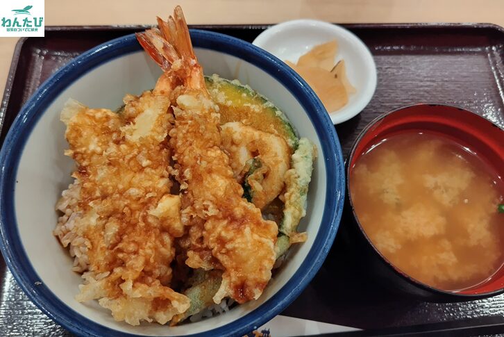 てんや羽田空港第2ターミナル店のエアポート上天丼