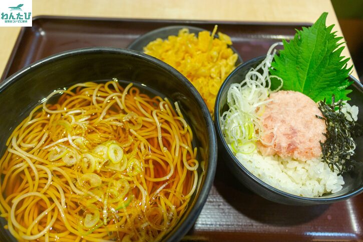 つきじ亭ミニネギトロ丼セット