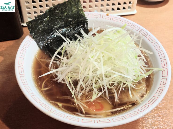 繫ちゃんラーメン＆なごみのネギラーメン