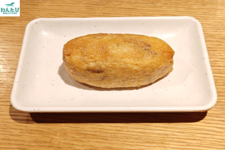 江戸切り助六そばのびっくりいなり