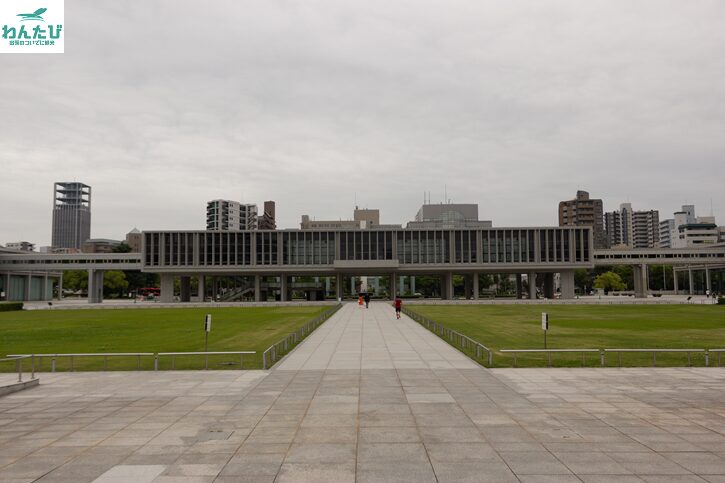 平和記念公園の平和記念資料館