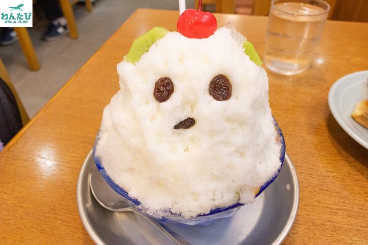 蜂楽饅頭のしろくま