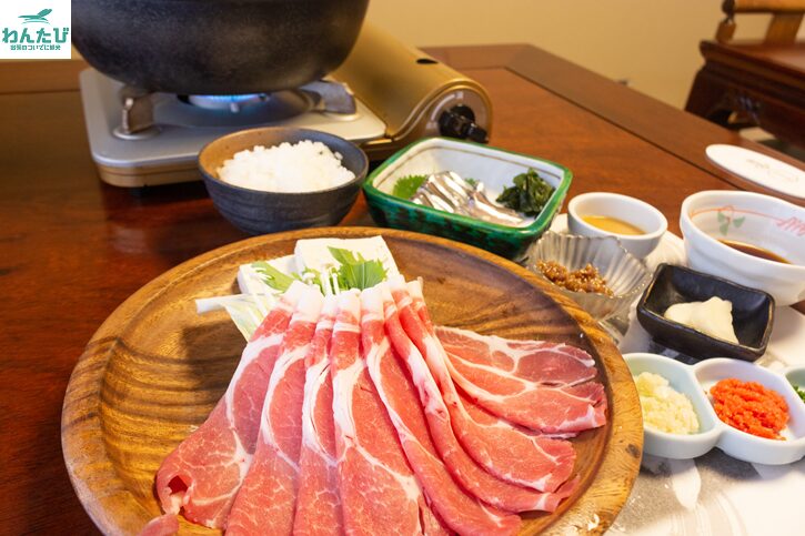 熊襲亭の昼しゃぶコース